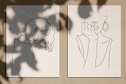 15 Minimalist Woman Line Art, a Decorative Illustration by Miracles Everywhere (Thumbnail 8 of 9)