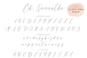 Oh Samantha - Seductive Chic Font, a Script Font by Konstantine Studio (Thumbnail 11 of 14)
