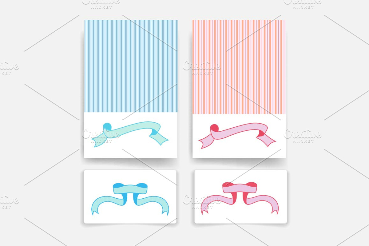Baby shower invitation card., an Invitation Template by DikayaMiau (Photo 2 of 4)