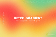 Retro Gradient, a Background Graphic by Marshmal Mochi (Thumbnail 1 of 4)