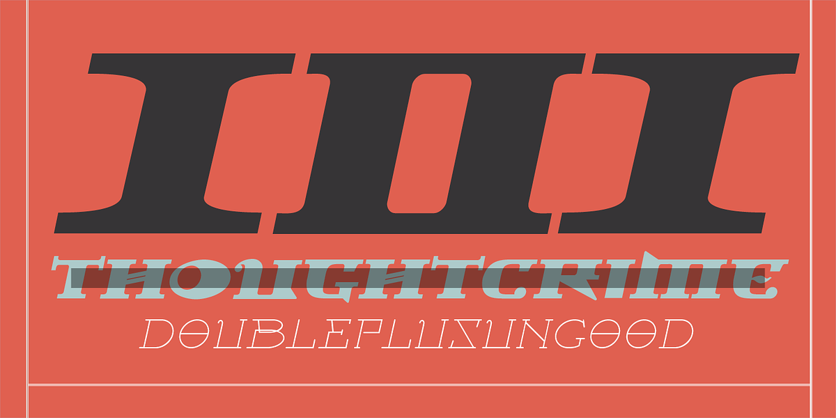 Newspeak, a Font by Barnbrook Fonts (Photo 6 of 6)