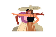 Toxic relationships concept set, a Person Illustration by PaperTrident (Thumbnail 4 of 7)