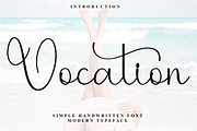 Vocation, a Handwritten Font by FreshTypeINK (Thumbnail 1 of 7)