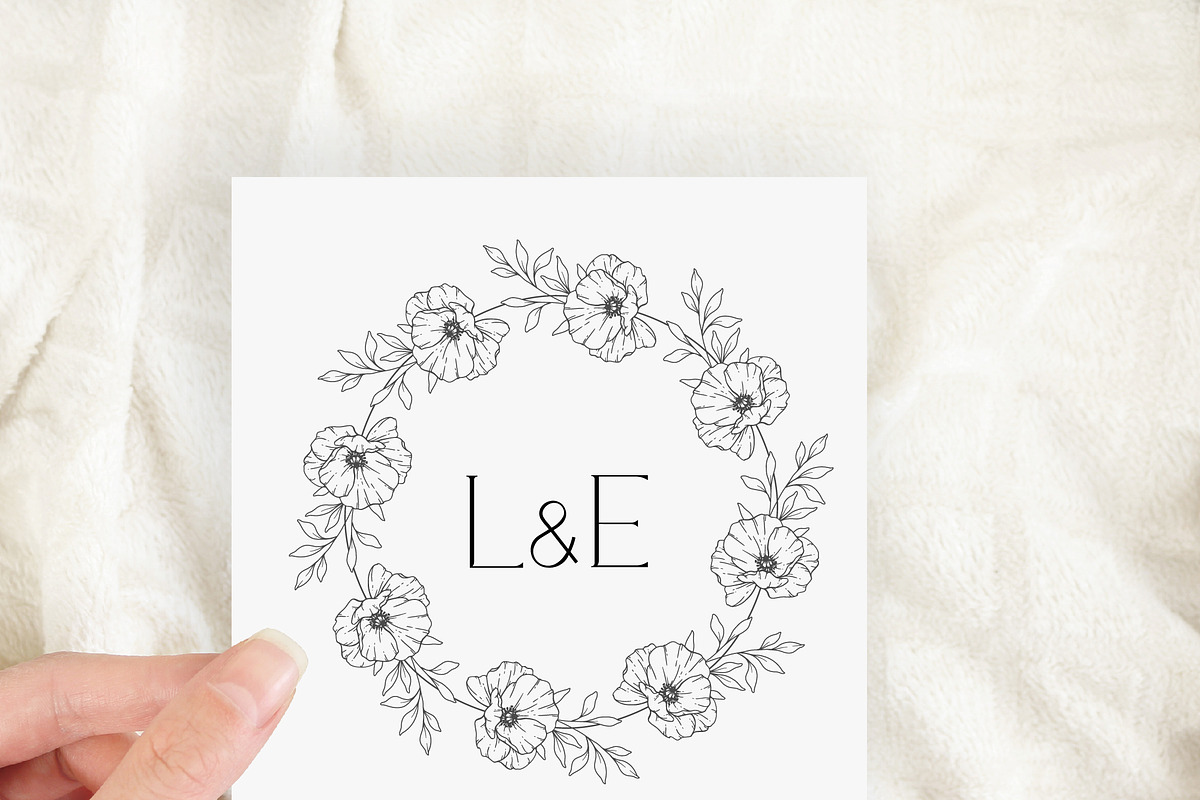 Floral Wreath SVG Bundle, an Object Graphic by CaraulanStore (Photo 6 of 8)