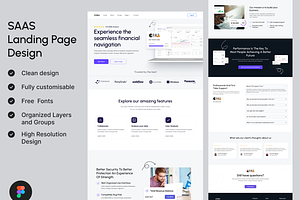 Uidex SAAS Landing Page Design