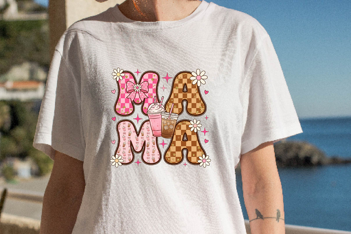 Mother's Day Checkered Mama Iced, a Work Illustration by DreamPrint404 (Photo 3 of 7)