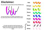 Ribbon Procreate Lettering Brush, a Brush Add-On by Blue Strawberry Studio (Thumbnail 5 of 6)