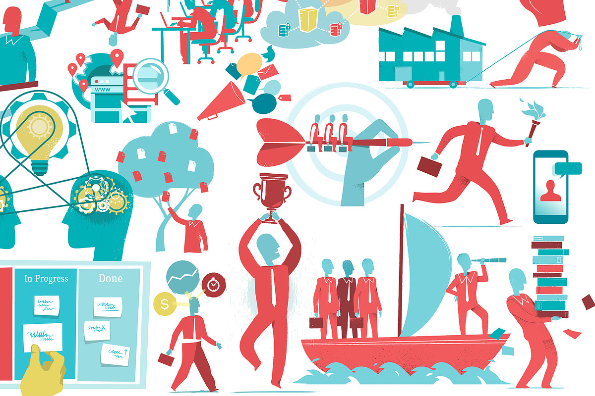 Business & Technology Mega Bundle, a Person Illustration by Hurcastock! (Photo 5 of 6)