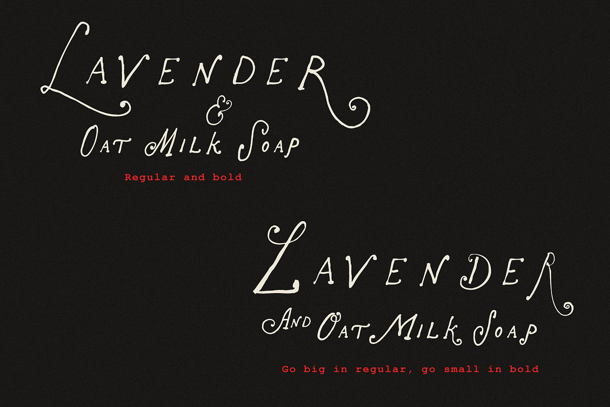 The Rose Atelier// Hand drawn Font, a Handwritten Font by PeachCreme (Photo 3 of 15)