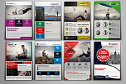 100 Fresh Business Flyers Bundle, a Flyer Template by Psd Templates (Thumbnail 13 of 15)