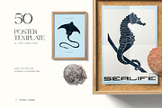 Sealife |  Poster Builder, an Object Graphic by KetteCreate (Thumbnail 7 of 12)
