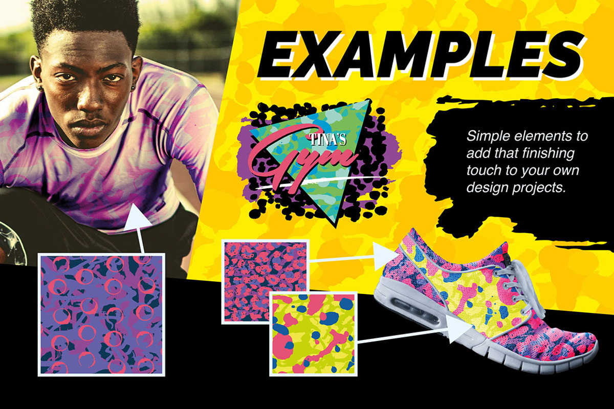 Colorful Sportswear Patterns, a Pattern Graphic by Wingsart Studio (Photo 5 of 5)