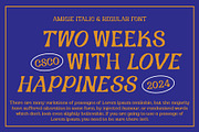 Amigie Rough, a Sans Serif Font by Craft Supply Co. (Thumbnail 3 of 8)