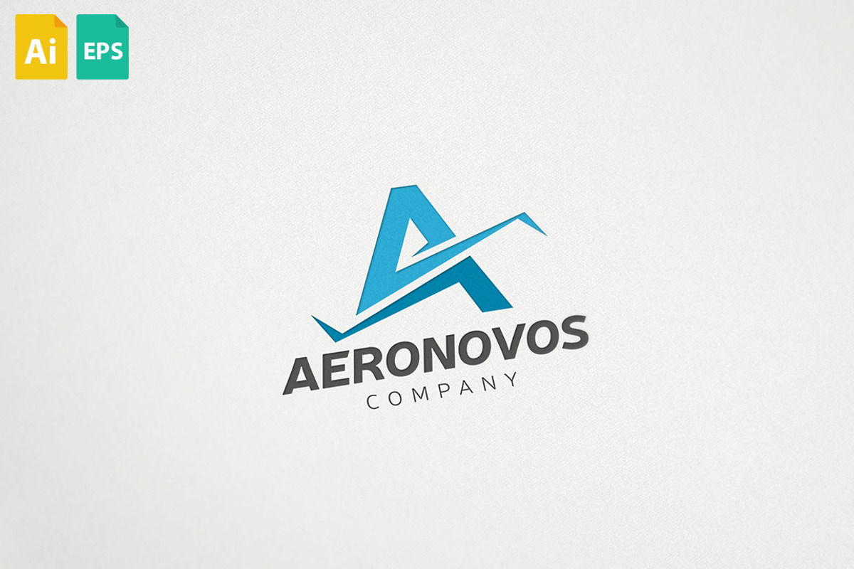 Aeronovos Logo, a Branding & Logo Template by Schneider Design Store (Photo 1 of 2)
