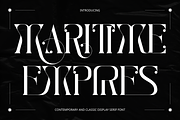 MARITIME EMPIRES - ELEGANT SERIF, a Serif Font by 177Studio (Thumbnail 1 of 8)