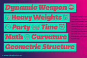 Redoneta Display, a Sans Serif Font by Rafael Jordan (Thumbnail 6 of 8)