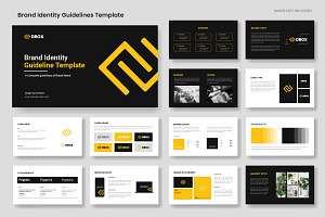 Brand Guidelines Template, BrandKit