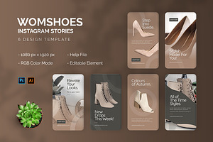Womshoes - Instagram Story, a Social Media Template by StreaksideStd
