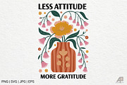 Boho Retro Flowers Quotes Bundle, an Illustration by Actual Pixel (Thumbnail 11 of 12)