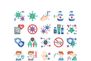 30 Coronavirus Icon Sets, an Icon by VINZENCE STUDIO (Thumbnail 4 of 4)