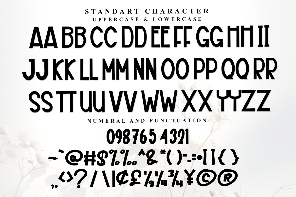 Monday Rainbow, a Serif Font by FreshTypeINK (Photo 4 of 8)