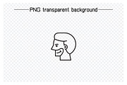 People Face Avatars Set, a Person Illustration by Designfour (Thumbnail 4 of 7)
