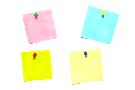 Different color stickers, a Business Photo by Vapi