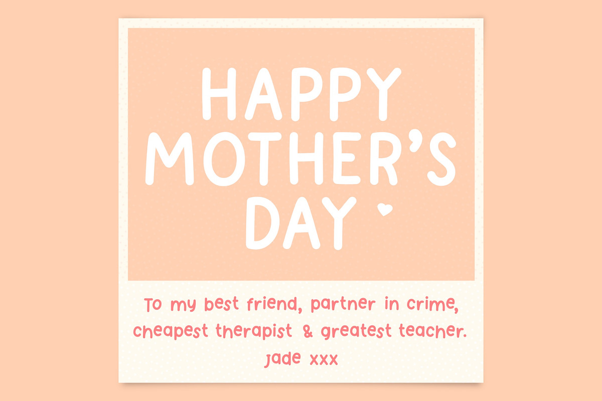 Morning Story cute handwritten font, a Handwritten Font by jyllyco (Photo 5 of 7)