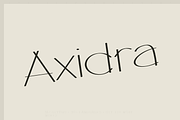Axidra — Geometric Display Font, a Handwritten Font by Lettra Studio (Thumbnail 15 of 15)