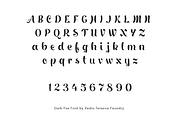 Dark Fox Font, a Sans Serif Font by vectalex (Thumbnail 5 of 7)
