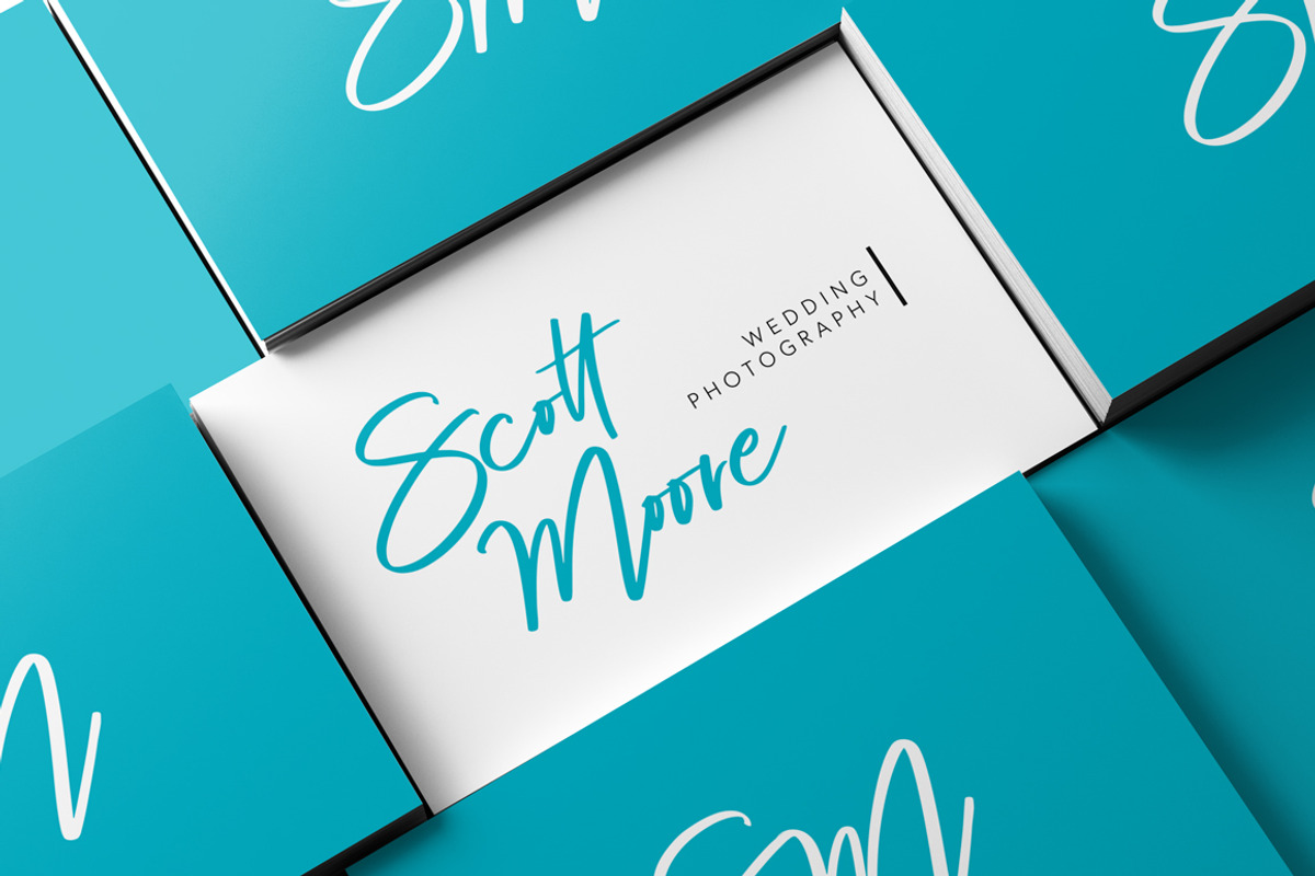 Frosty Sky Font preview 2