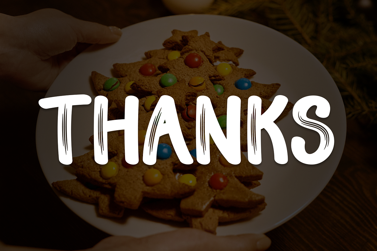 Nice Cookies | Script Font, a Script Font by Scratchones (Photo 8 of 8)