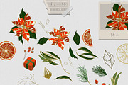 Modern Christmas Abstract Collection, a Texture Illustration by Cat In Colour (Thumbnail 6 of 10)