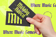 Midnights Kings Blackletter Serif, a Blackletter Font by timelesstype.co (Thumbnail 4 of 20)