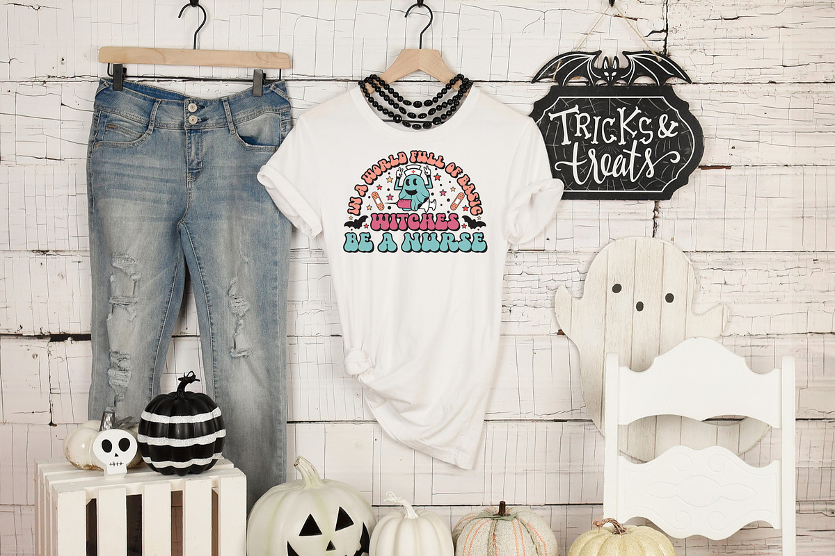 Halloween Nurse Sublimation Bundle, a Graphic by CraftlabSVG (Photo 14 of 15)
