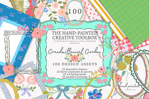 Hand-Painted Creative Toolbox, a Decorative Illustration by Patishop Art