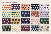 20 Halloween Seamless Patterns, a Pattern Graphic by Oday Noon (Thumbnail 8 of 9)