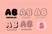 Fox Peachi: 5 Font Styles, a Symbol Font by Fox7 By Rattana (Thumbnail 2 of 15)