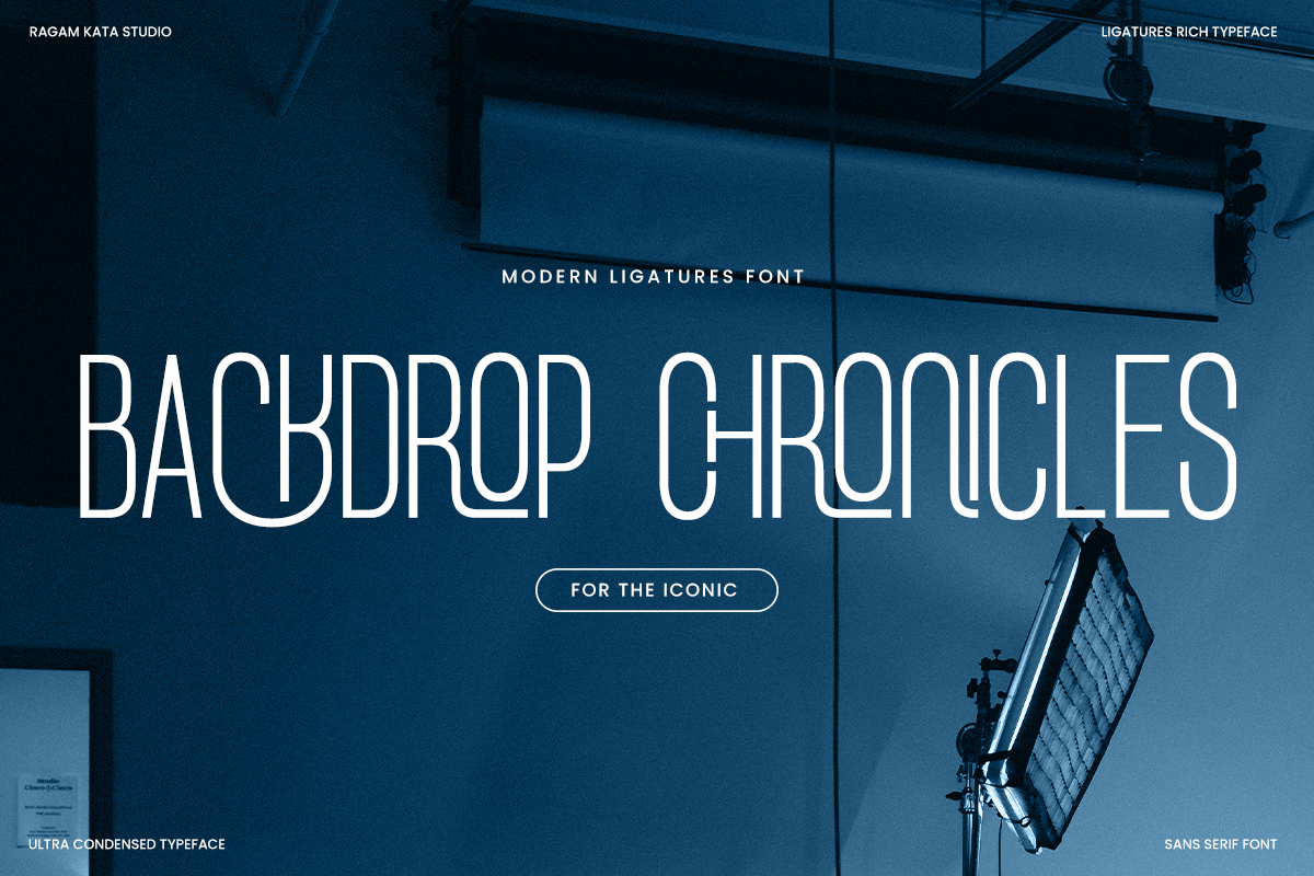 Ultra Condensed Sans Font - Rakolta, a Sans Serif Font by RagamKata (Photo 7 of 10)