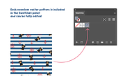 Boyish Vector Seamless Patterns, a Pattern Graphic by Digitaliya (Thumbnail 5 of 10)