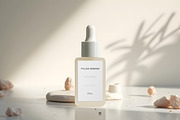 Serum Frosted Glass Bottle Mockup, a Packaging Mockup by Reverie Mockups (Thumbnail 5 of 5)