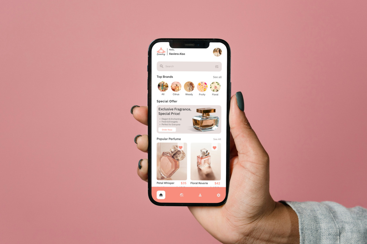 Scentivy - Perfume Mobile App, an App Template by twinstd (Photo 4 of 5)