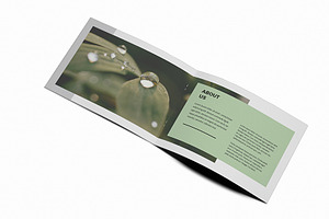 Green Leaf - A5 Creative Brochure