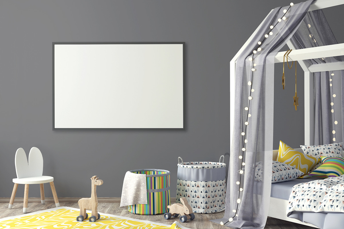 Kids room new mockup, a Household Mockup by Radmila (Photo 4 of 5)