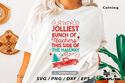 Christmas Teacher SVG PNG Bundle, an Object Illustration by Ya_ Design Store (Thumbnail 9 of 13)