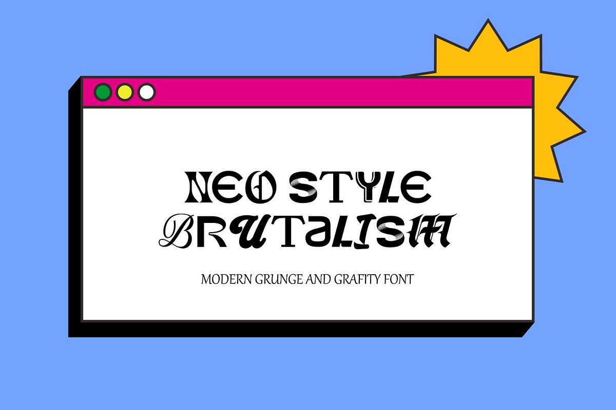 Pluralism Graffiti Font Urban Font, a Symbol Font by WhymoreArt (Photo 2 of 10)