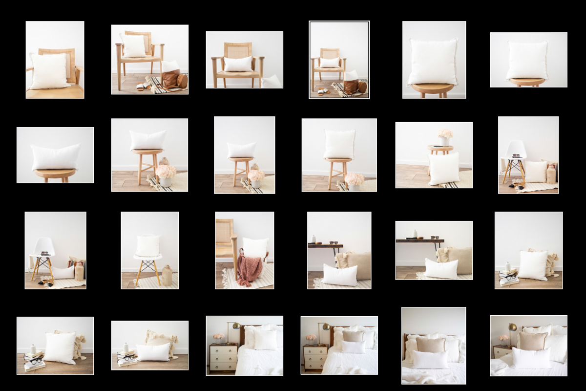 Square and Lumbar Pillow Mockups, a Product Mockup by Styled Stock House (Photo 3 of 4)