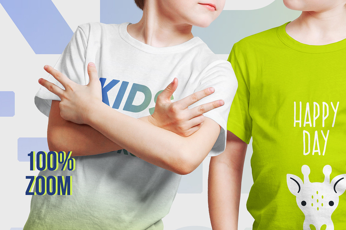 Kids Boy T-Shirt PSD Mockups Vol3, a Shirt Mockup by Hi, Mock-Up! (Photo 3 of 12)