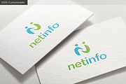 Net Info Logo Template, a Branding & Logo Template by LogoBuy (Thumbnail 2 of 3)