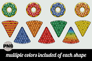 Primary Color Bubble Pop Shapes, an Object Graphic by AlexandHer Digital Art (Thumbnail 2 of 5)